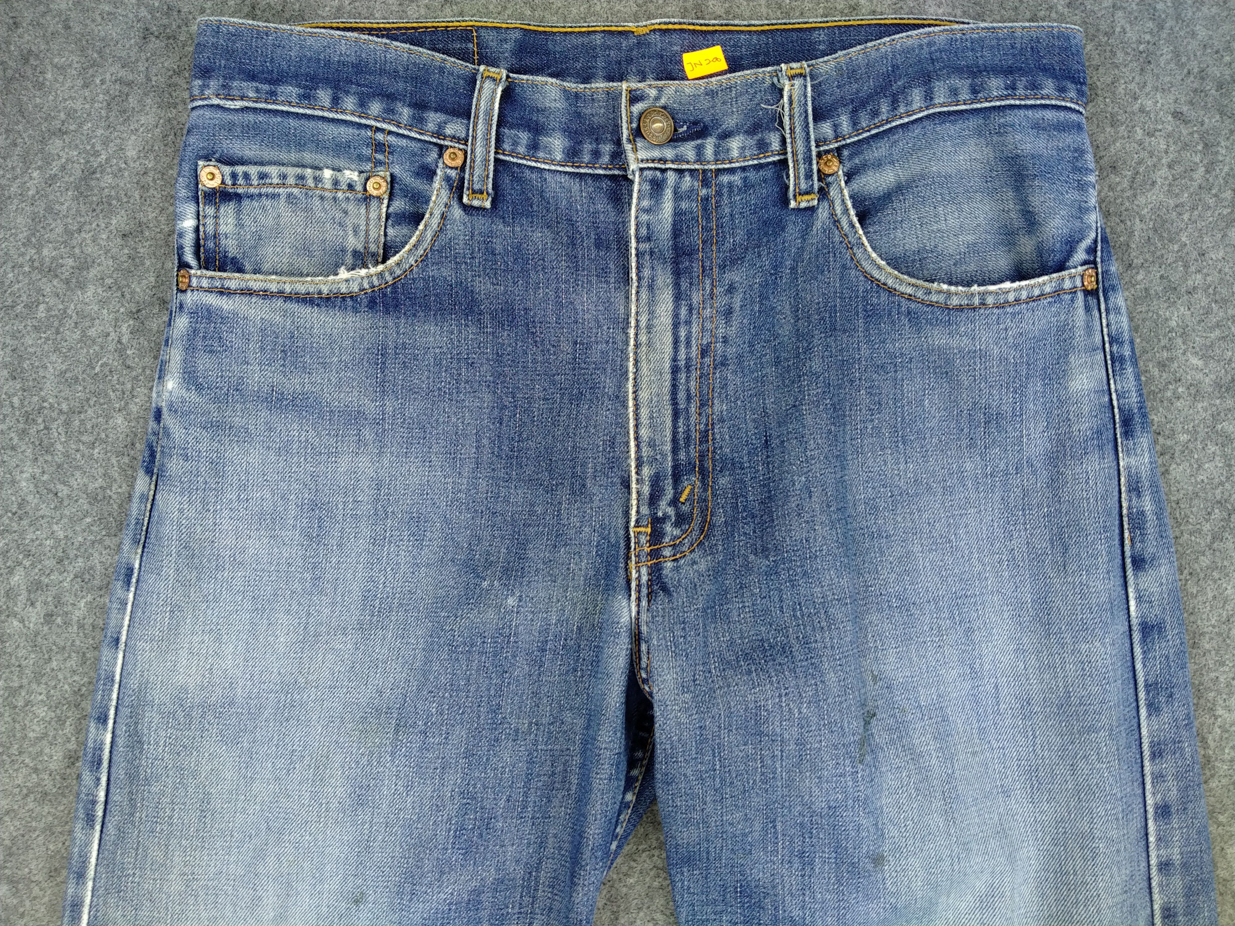 Levi's Blue Vintage Levi's 505 Distressed Denim 32x26 -JN200 Size US 32 / EU 48 - 3 Thumbnail