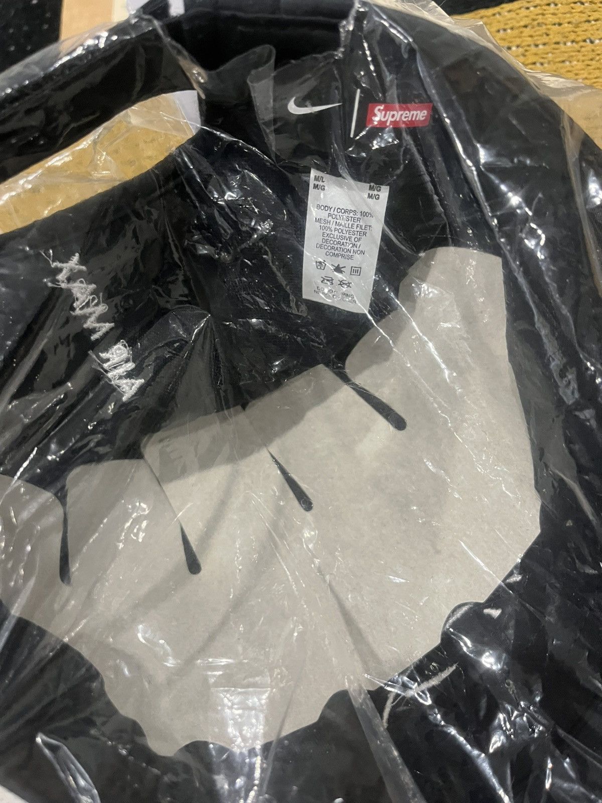Nike × Supreme Supreme Nike Running Hat SS25 Black DSWT Size ONE SIZE - 4 Thumbnail