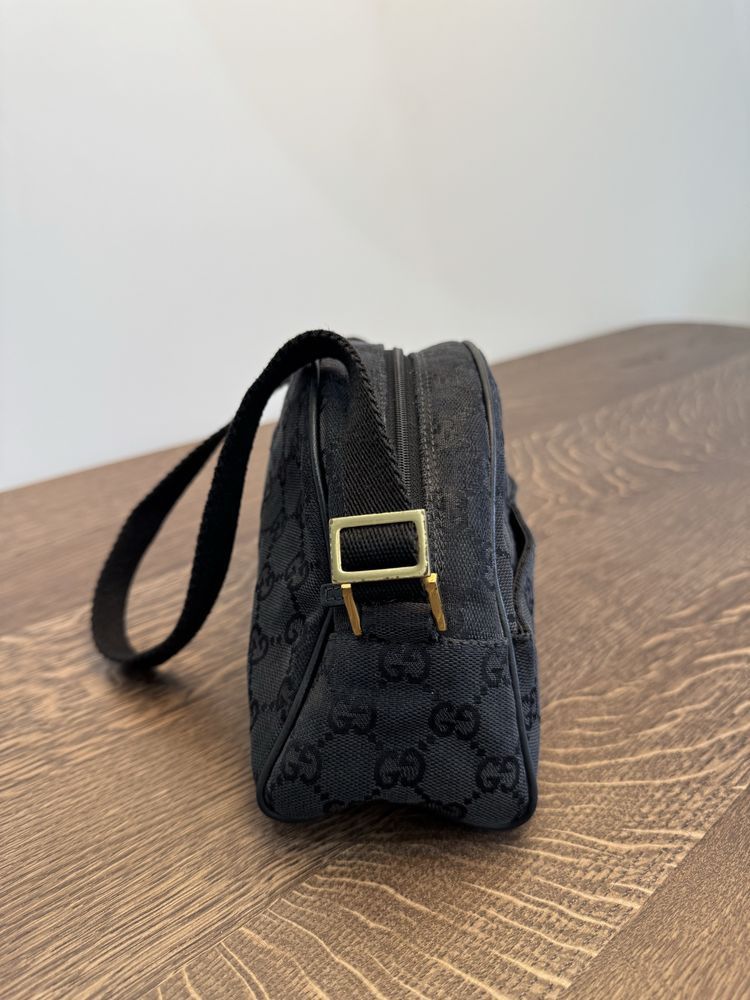 Gucci Gucci GG Monogram Half Moon Canvas Handbag Size ONE SIZE - 2 Thumbnail