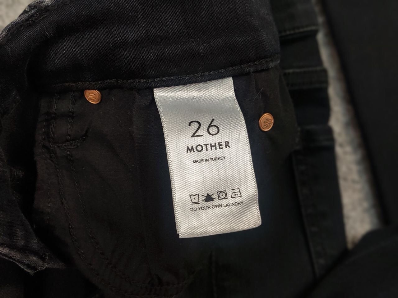 MOTHER Mother Design rascal ankle snippet Black Denim Jeans Size 26" / US 2 / IT 38 - 17 Thumbnail
