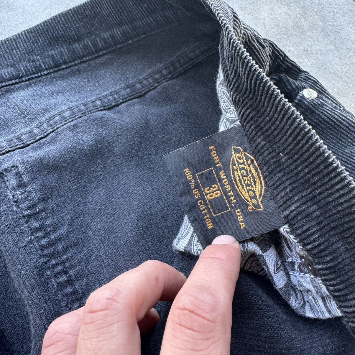 Dickies × Vintage VINTAGE DARK GREY CORDUROY DICKIES Size US 36 / EU 52 - 7 Thumbnail