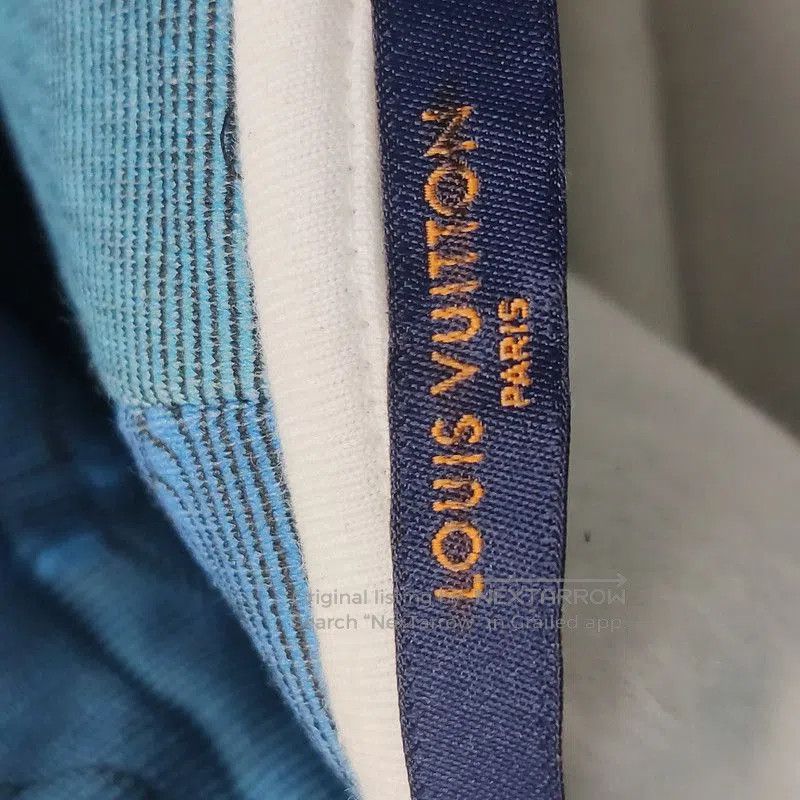 Louis Vuitton Louis Vuitton Cotton Monogram Hoodie in Medium Blue. Size US S / EU 44-46 / 1 - 9 Thumbnail