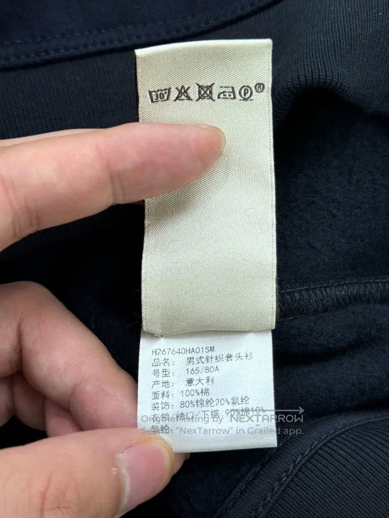 Hermes Hermes Dark blue men's sweater Size US S / EU 44-46 / 1 - 7 Thumbnail