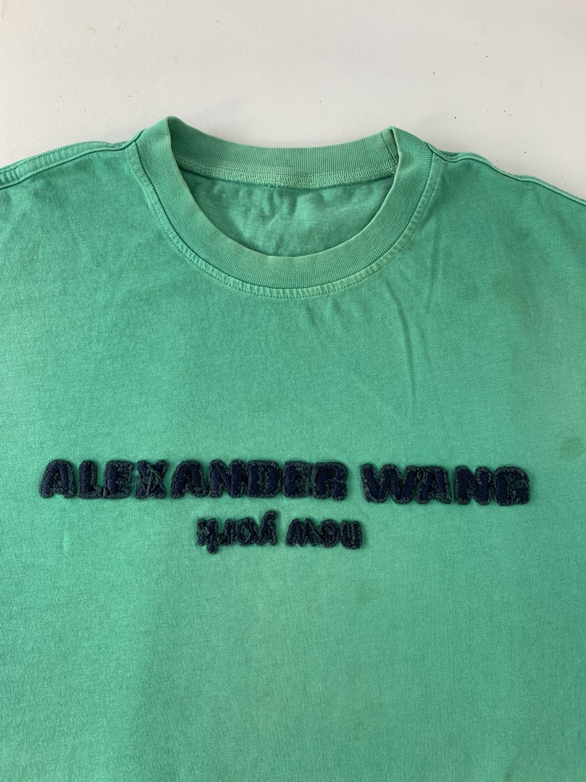 Alexander Wang Alexander Wang New York Embossed Logo T Shirt Size US L / EU 52-54 / 3 - 4 Thumbnail