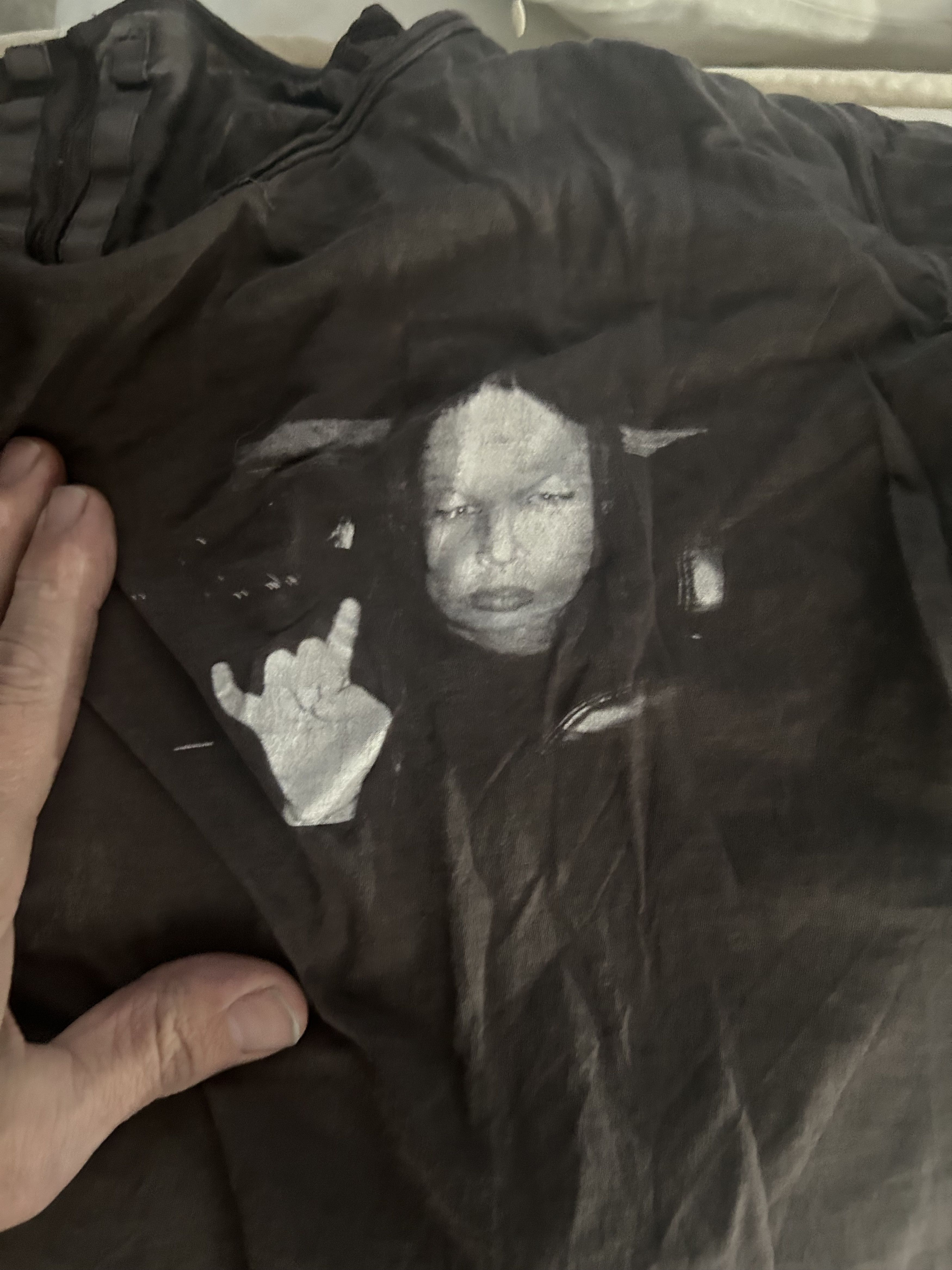 Rick Owens Drkshdw 2008 Drkshdw graphic tee kembra print fits a M Size US M / EU 48-50 / 2 - 6 Thumbnail