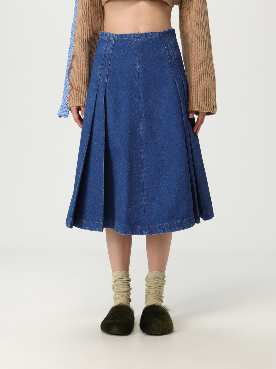 Marni Marni Skirt Woman Blue | Grailed