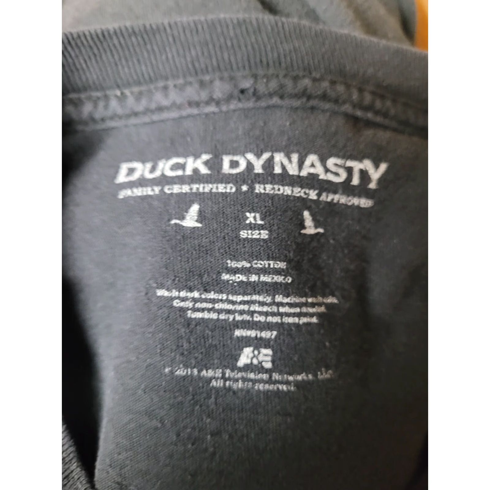 Vintage VINTAGE Duck Dynasty T Shirt XL Duck Dynasty Quack Pack Men Black Cotton Graphic Tee TV Show Nice Size US XL / EU 56 / 4 - 2 Thumbnail