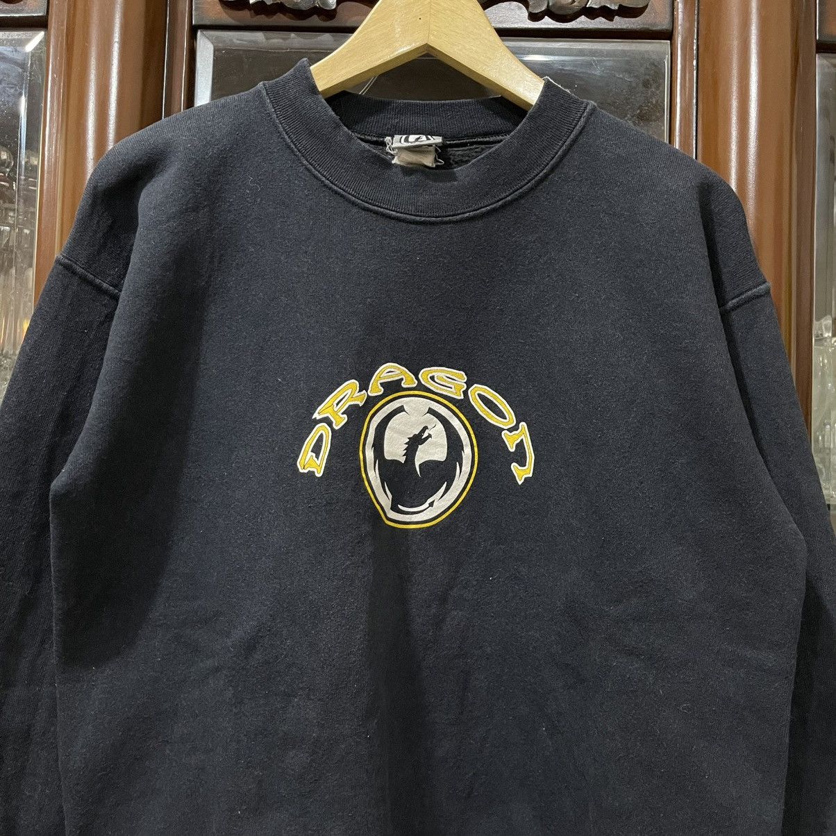 Vintage Vintage rare Dragon skateboard crewneck Size US M / EU 48-50 / 2 - 2 Thumbnail