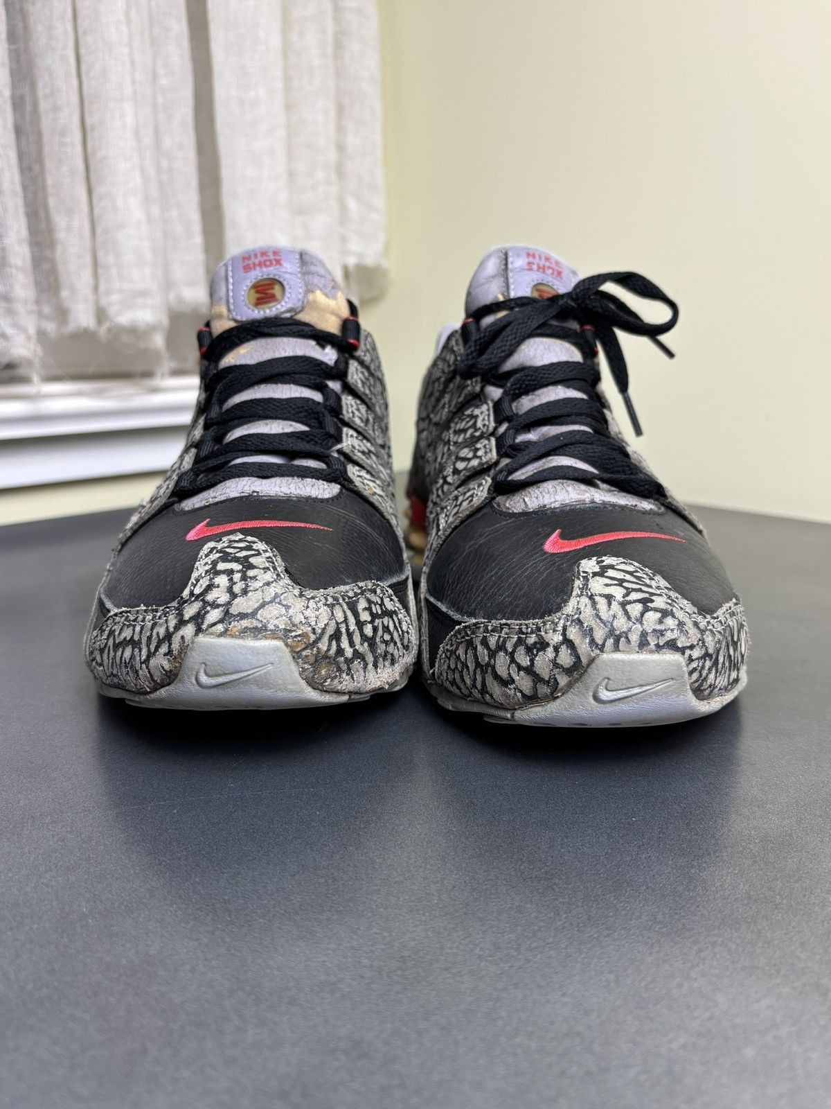 Nike × Vintage 2005 Nike Shox NZ Black Cement 3 VIntage Nike BC3 311377 061 Size US 10.5 / EU 43-44 - 8 Thumbnail