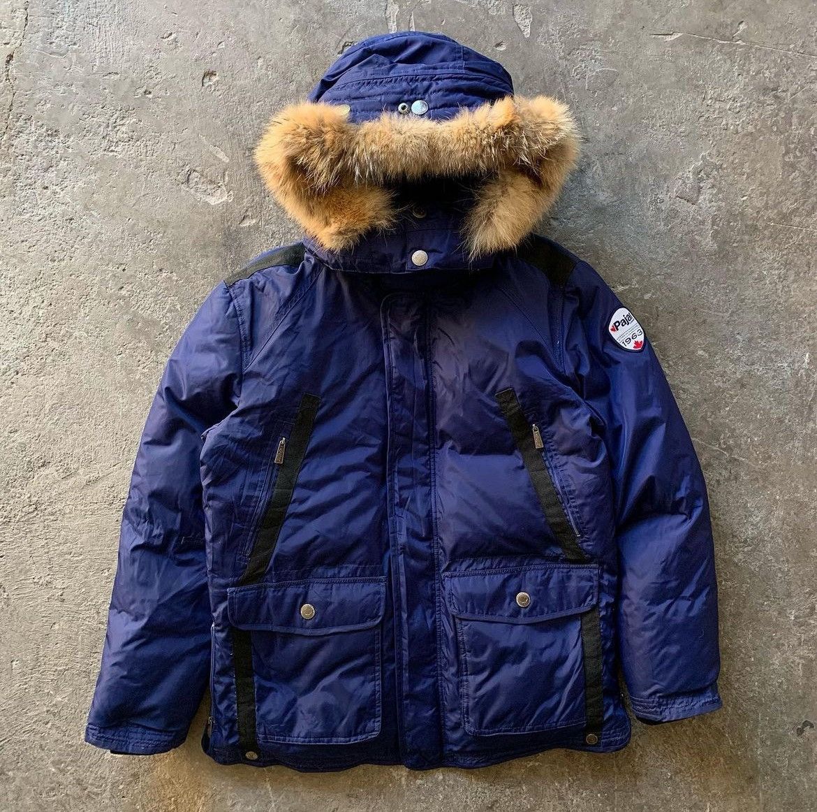 image of Pajar Canadá Fill Down Puffer Jacket in Blue, Men's (Size Medium)