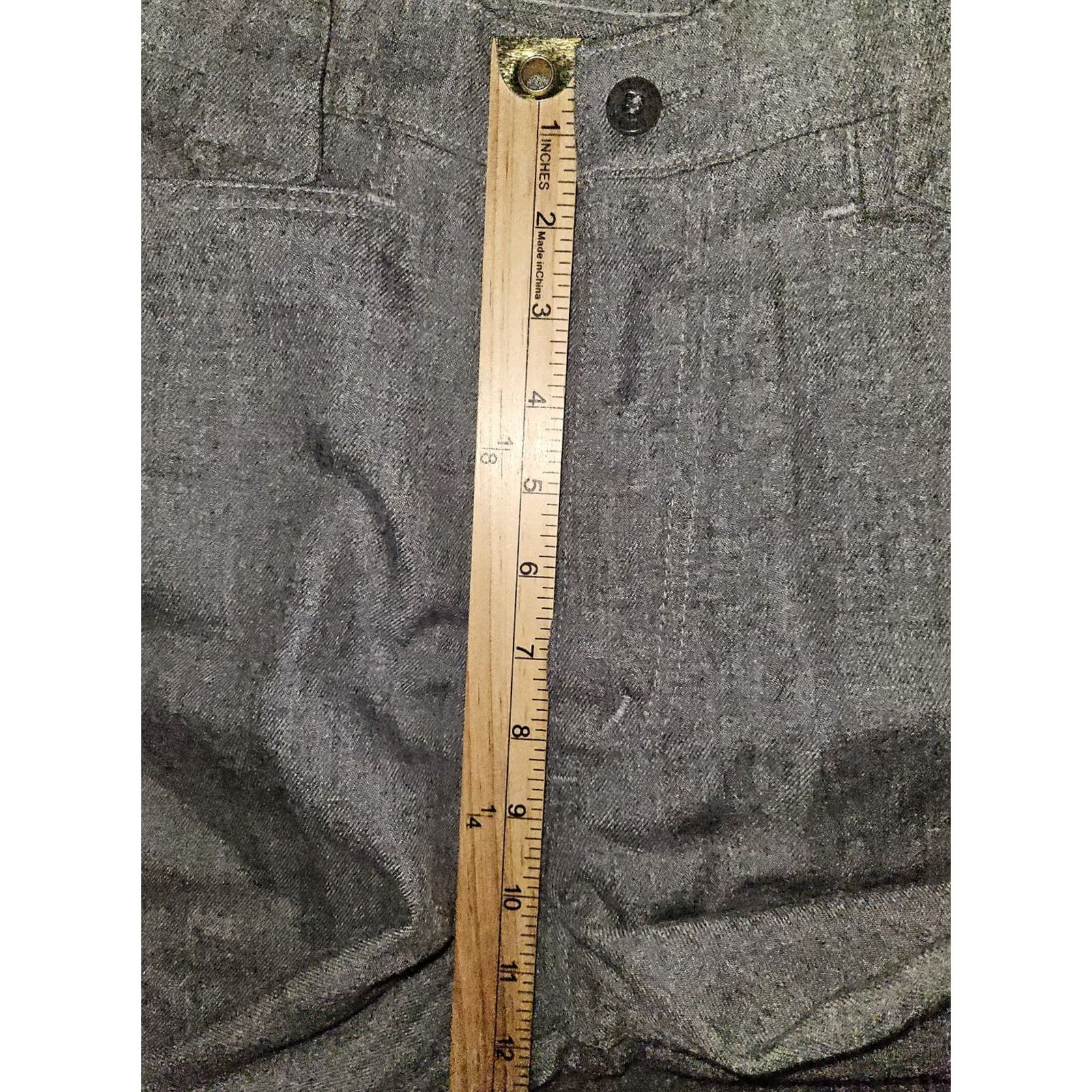 Levi's VINTAGE Levis 514 Pants Mens 33x34 Straight Leg Casual Dress Trouser Flap Pocket Size US 33 - 4 Thumbnail