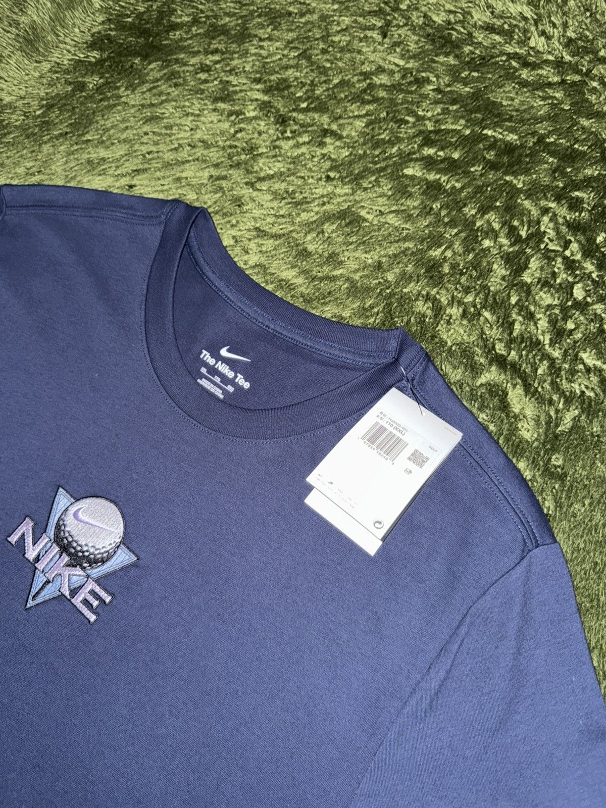 Nike [XXL] Nike Golf Embroidered Logo relaxed fit T-Shirt Navy Size US XXL / EU 58 / 5 - 3 Thumbnail