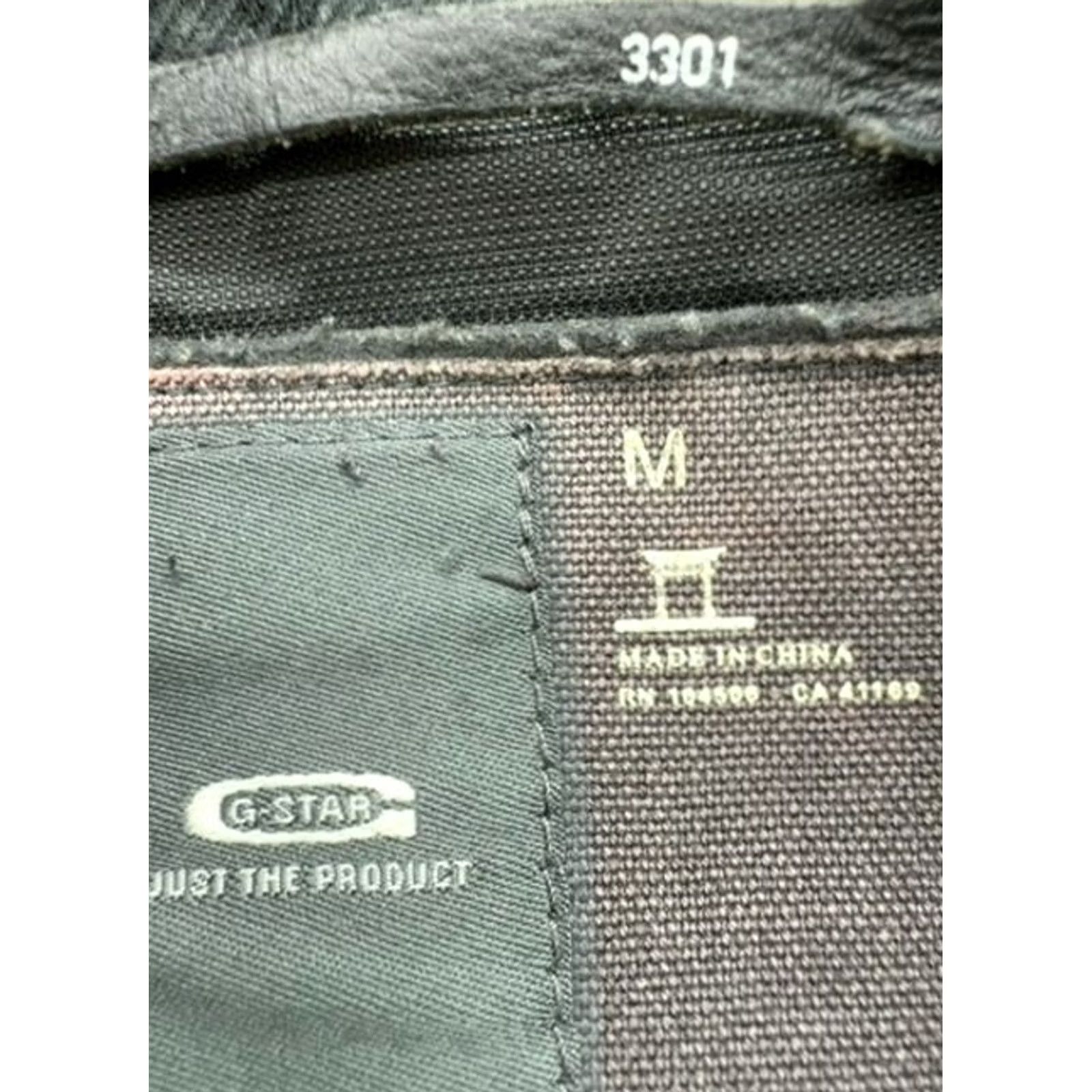 G-Star G-STAR Mens Black Wool Peacoat Size M Double-Breasted Button Closure Size US M / EU 48-50 / 2 - 4 Thumbnail