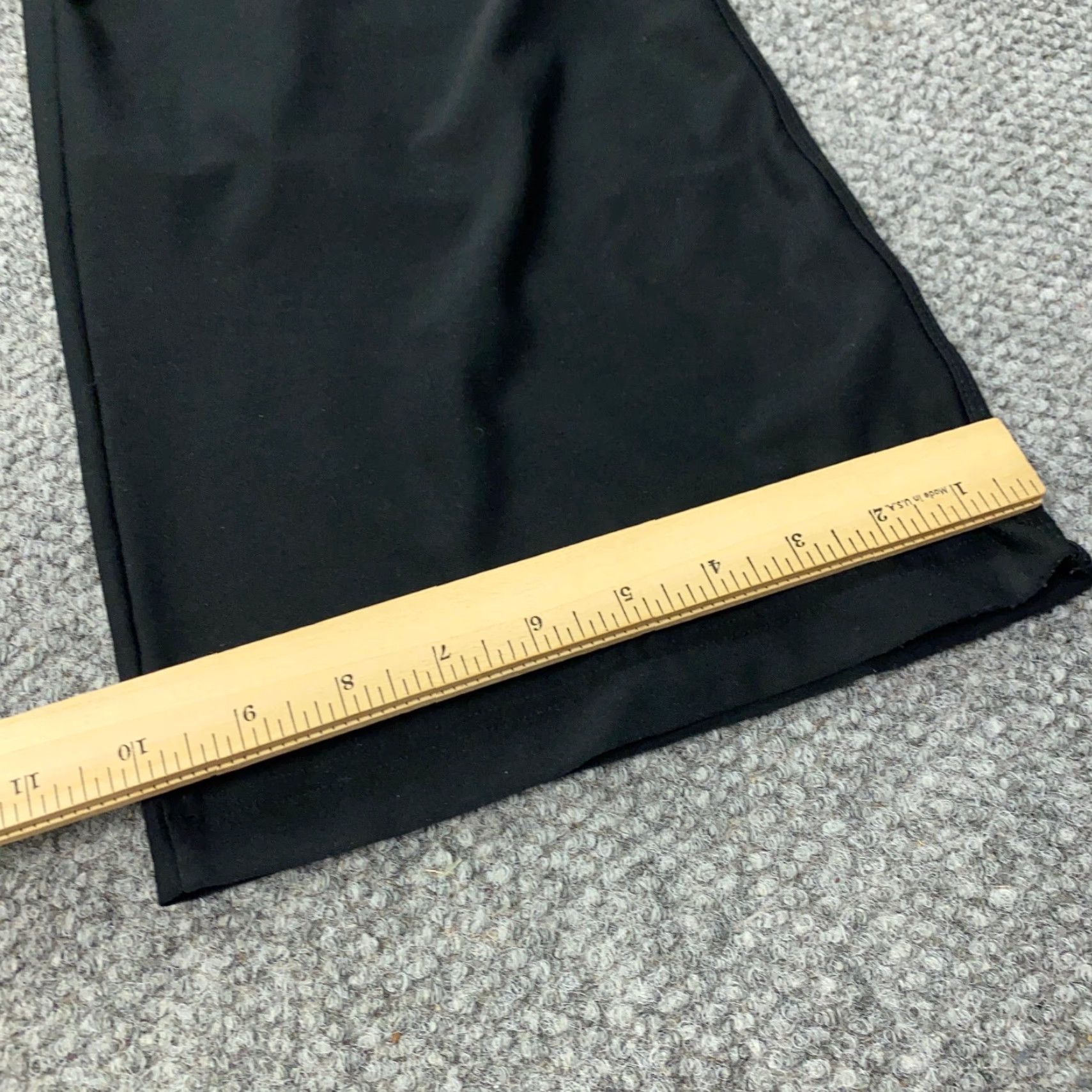 Spanx Spanx Pants Womens M Black Hi-Rise Stretch Layered Lining Wide Leg Dress Pants Size 26" / US 2 / IT 38 - 6 Thumbnail