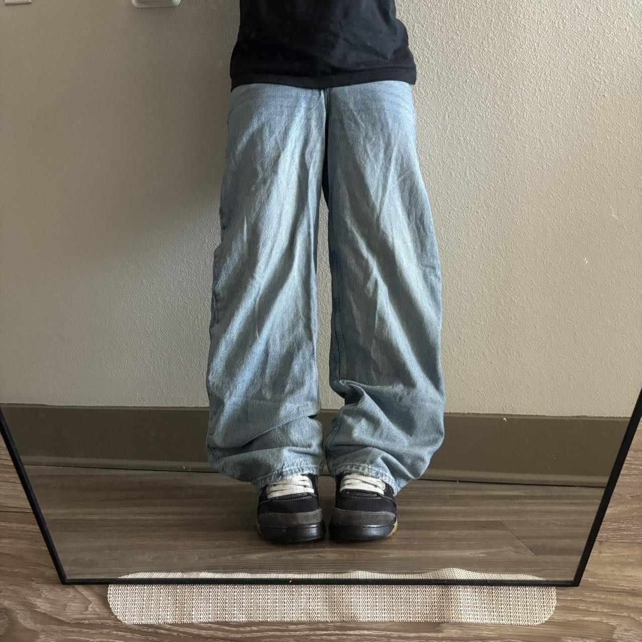Japanese Brand Crazy Vintage Y2K/2000s Baggy Light Wash Skater Denim Jeans! 25x30 Size US 26 / EU 42 - 1 Thumbnail