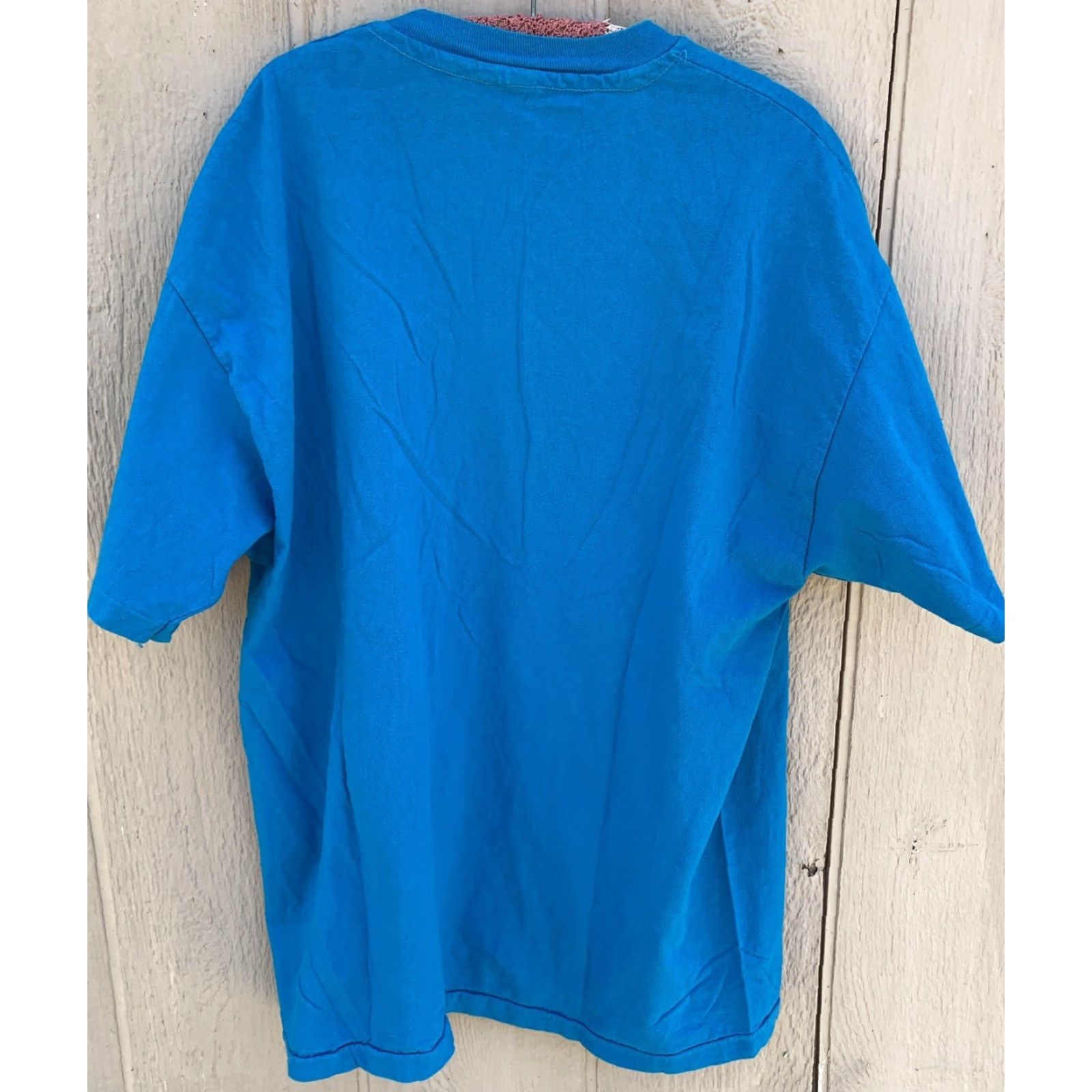 Pinko VINTAGE Orlando T Shirt Neon Pink Graphics Tee Single Stitch 80s 90s 2XL Blues? Size US XXL / EU 58 / 5 - 7 Thumbnail