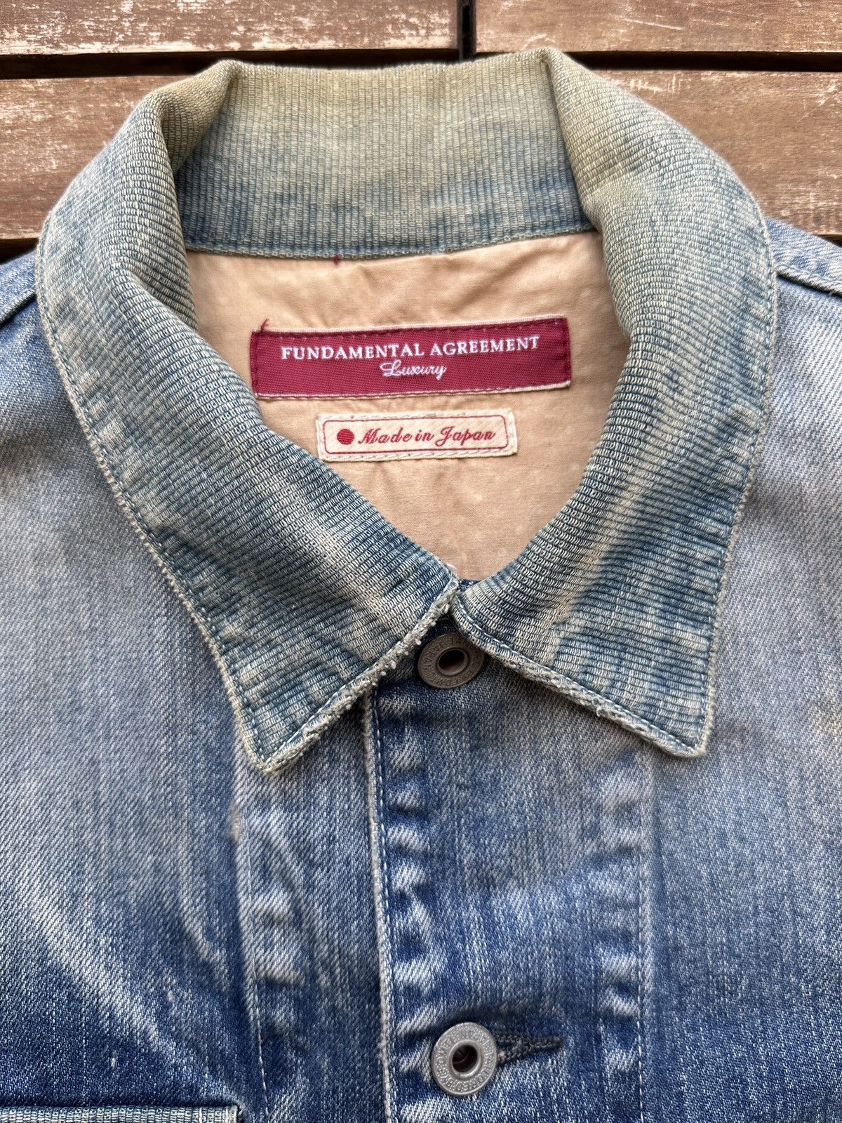 FDMTL FDMTL Fundamental Agreement Luxury JP Denim Coverall Jacket Size US M / EU 48-50 / 2 - 2 Thumbnail