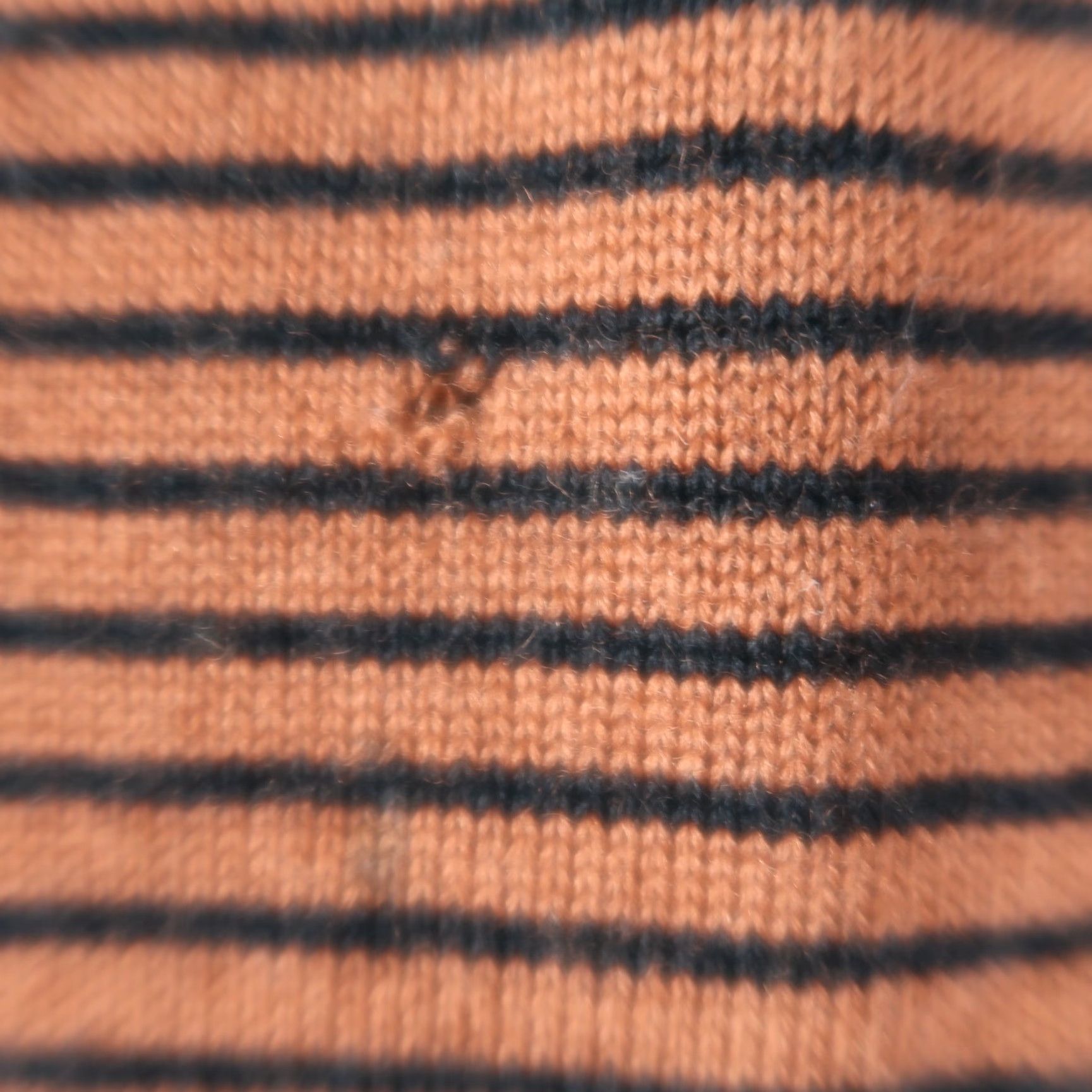 Yves Saint Laurent VINTAGE Yves Saint Laurent Striped Wool Sweater Dress M Women's Orange 80s 90s Knit Crew Neck Long Sleeve Casual Sweatshirt Dress Mens Womens? Size M / US 6-8 / IT 42-44 - 7 Thumbnail