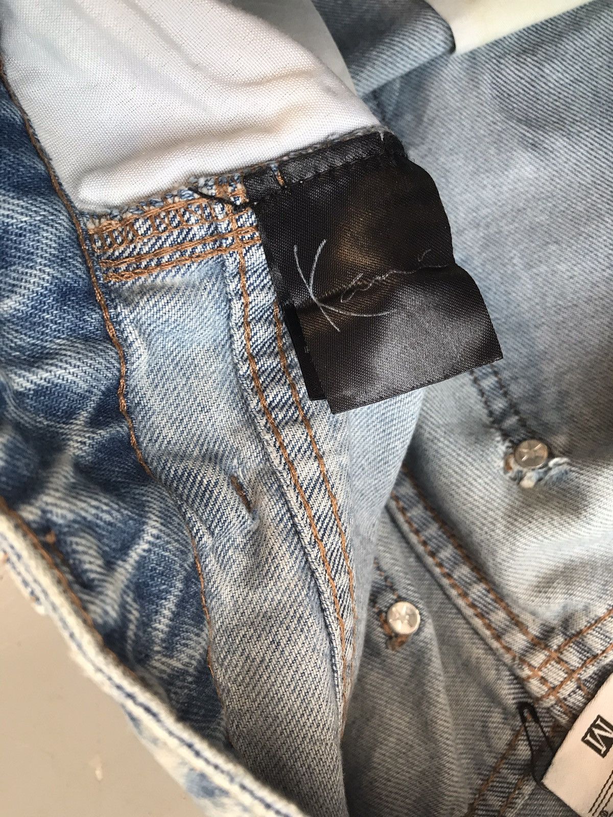 Karl Kani × Vintage Vintage Kani jeans logo embroidered denim Size US 36 / EU 52 - 8 Thumbnail