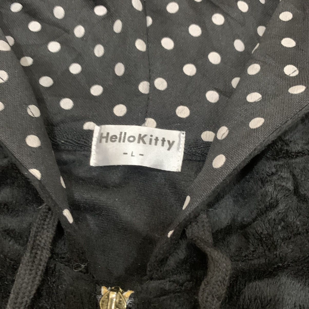Cartoon Network Vintage Hello Kitty Big Logo Velvet Hoodie Sweater Size M / US 6-8 / IT 42-44 - 13 Thumbnail