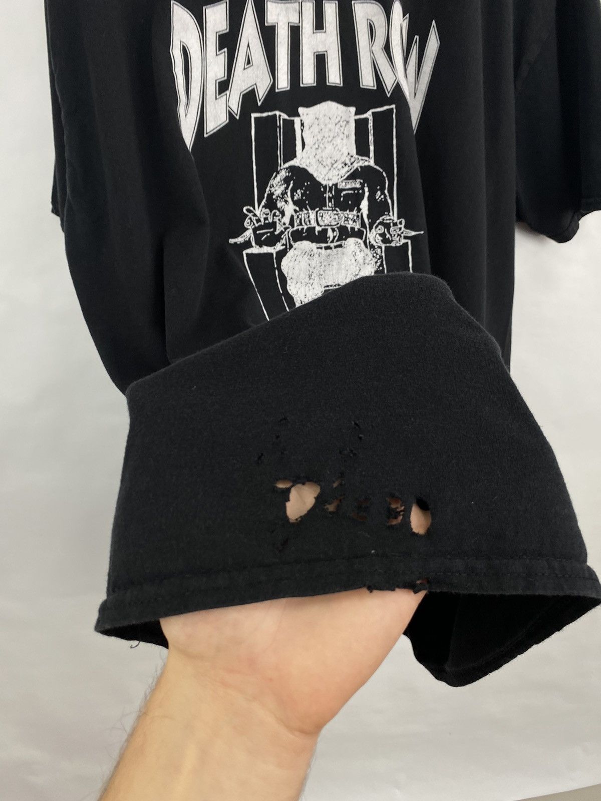 Death Row Records 🇺🇸 Vintage Y2K Death Row Records T-Shirt Hype Vtg rare Size US XL / EU 56 / 4 - 8 Thumbnail