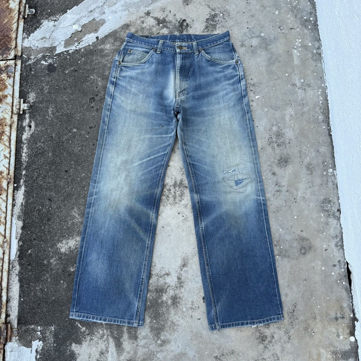 Lee VINTAGE LEE RAIDER FADED JEAN DENIM PANTS Size US 32 / EU 48 - 2 Thumbnail
