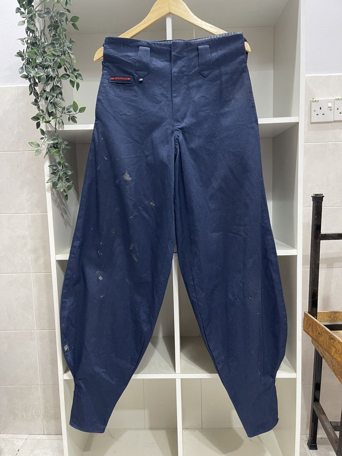 Japanese Brand Distressed Blackwolf Tobi Pants Size US 30 / EU 46 - 1 Thumbnail