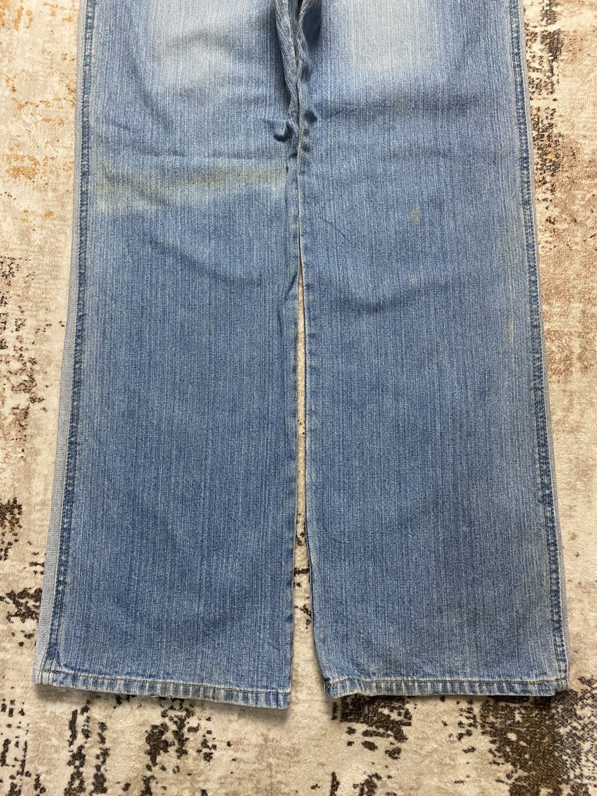 Tornado Mart Baggy Denim With Red Line💥 Size US 32 / EU 48 - 7 Thumbnail