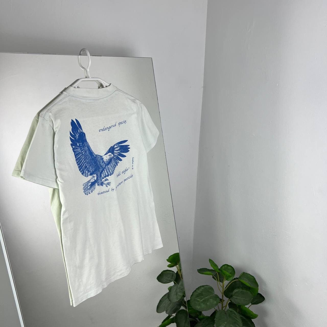 Vintage Rare 1997 Singe Stitch Wolf Bald Eagle Maple Wing 90s Size US S / EU 44-46 / 1 - 7 Thumbnail