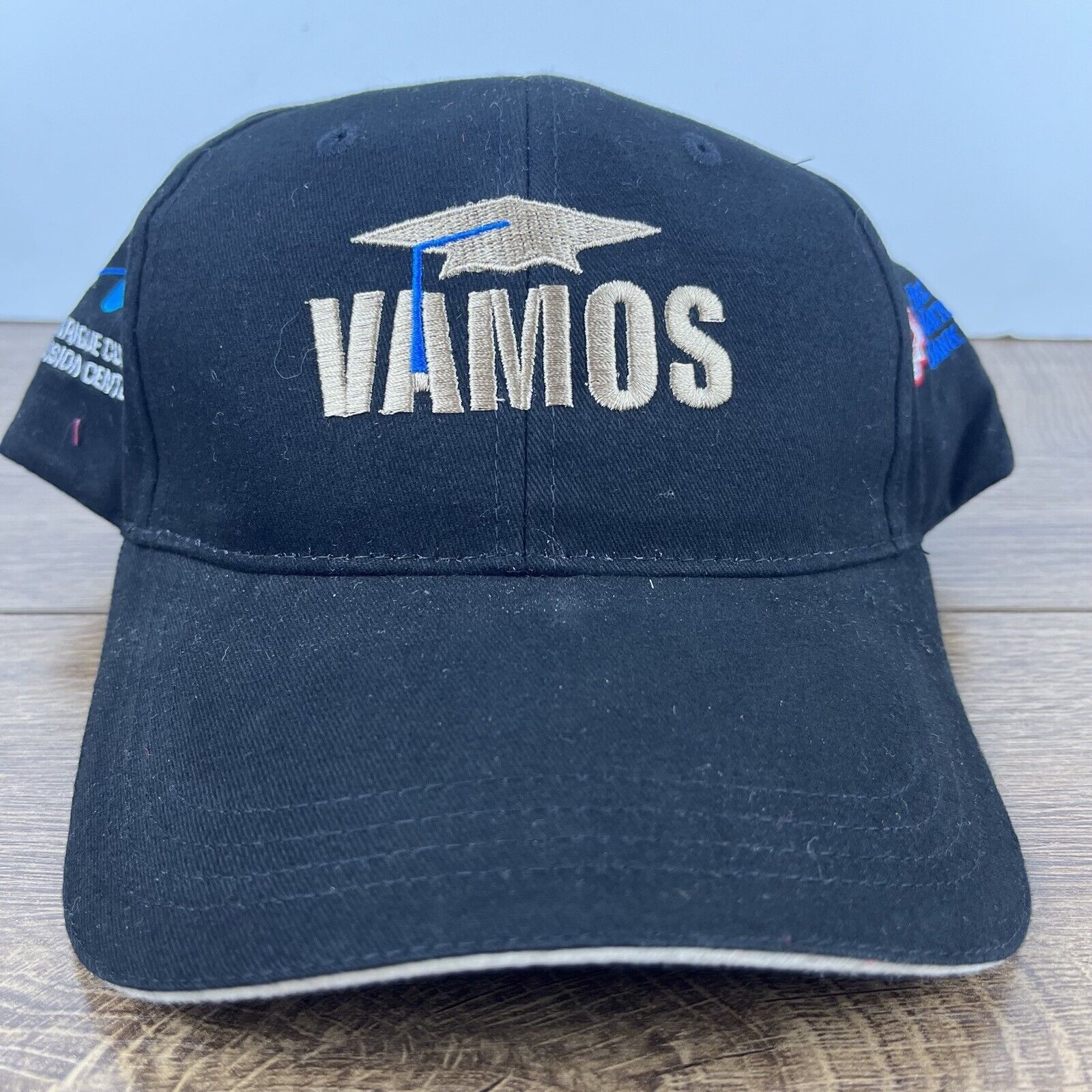 Other Vamos Black Hat Vision Center Black Adjustable Hat Black Adu Size ONE SIZE - 1 Thumbnail