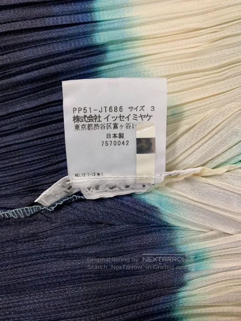 Issey Miyake Issey Miyake Gradient Long Top Size L / US 10 / IT 46 - 4 Thumbnail