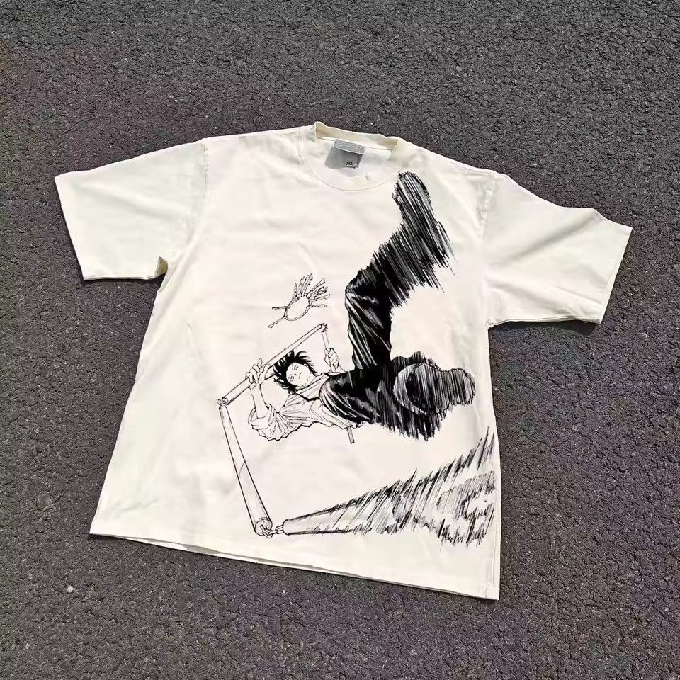 Japanese Brand Anime graphic tee y2k vintage style white tshirt Size US M / EU 48-50 / 2 - 1 Thumbnail