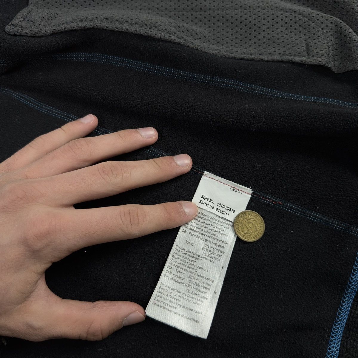 Mammut Mammut Eiger Extreme Black Full zip hooded fleece jacket Size US M / EU 48-50 / 2 - 10 Thumbnail