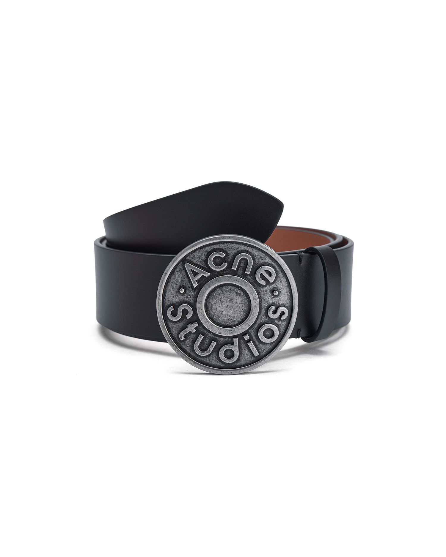 Acne Studios Acne Studios Letter Round Buckle Belt Size ONE SIZE - 1 Thumbnail