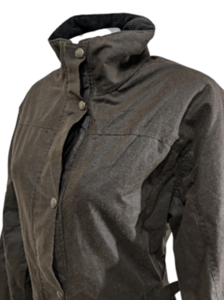 Other JCB Belted Wax Jacket Biker Workwear Tartan Ascot Jacket Size XL / US 12-14 / IT 48-50 - 3 Thumbnail