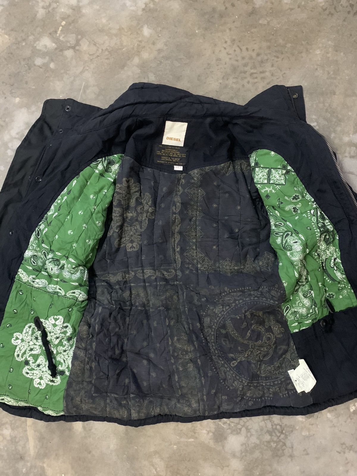 Designer × Diesel Nice Diesel Heavy Jacket Size US S / EU 44-46 / 1 - 10 Thumbnail