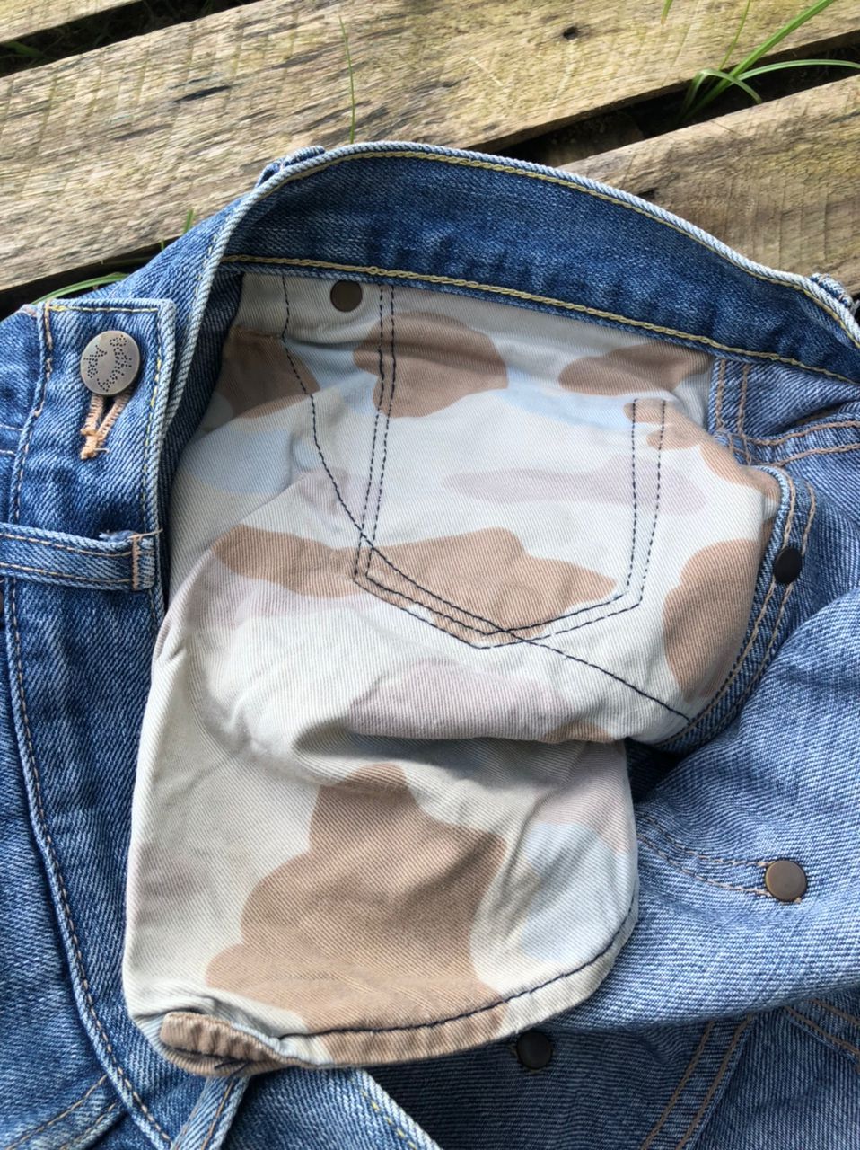 Bape Vintage Bape by A Bathing Ape Denim Jeans Size US 32 / EU 48 - 10 Thumbnail