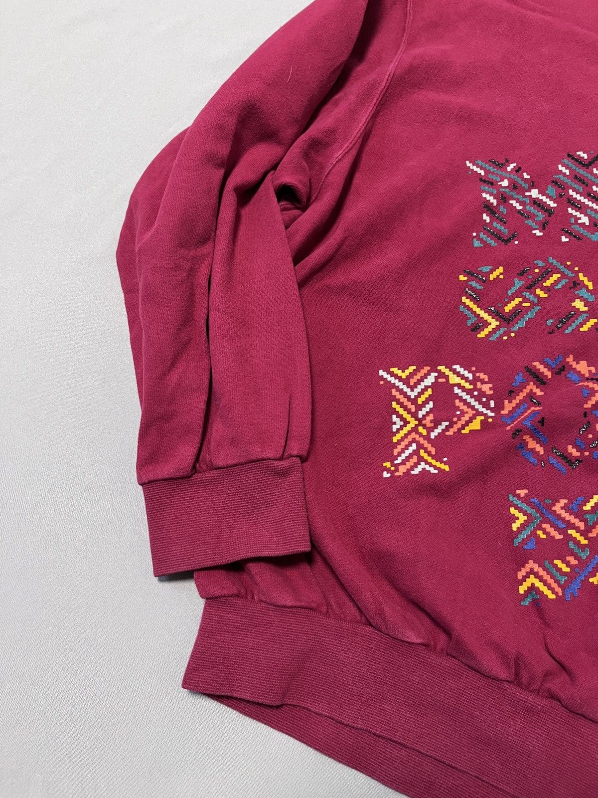 Missoni Missoni Vintage Italy Sport Big Logo Red Sweatshirt Size US M / EU 48-50 / 2 - 3 Thumbnail