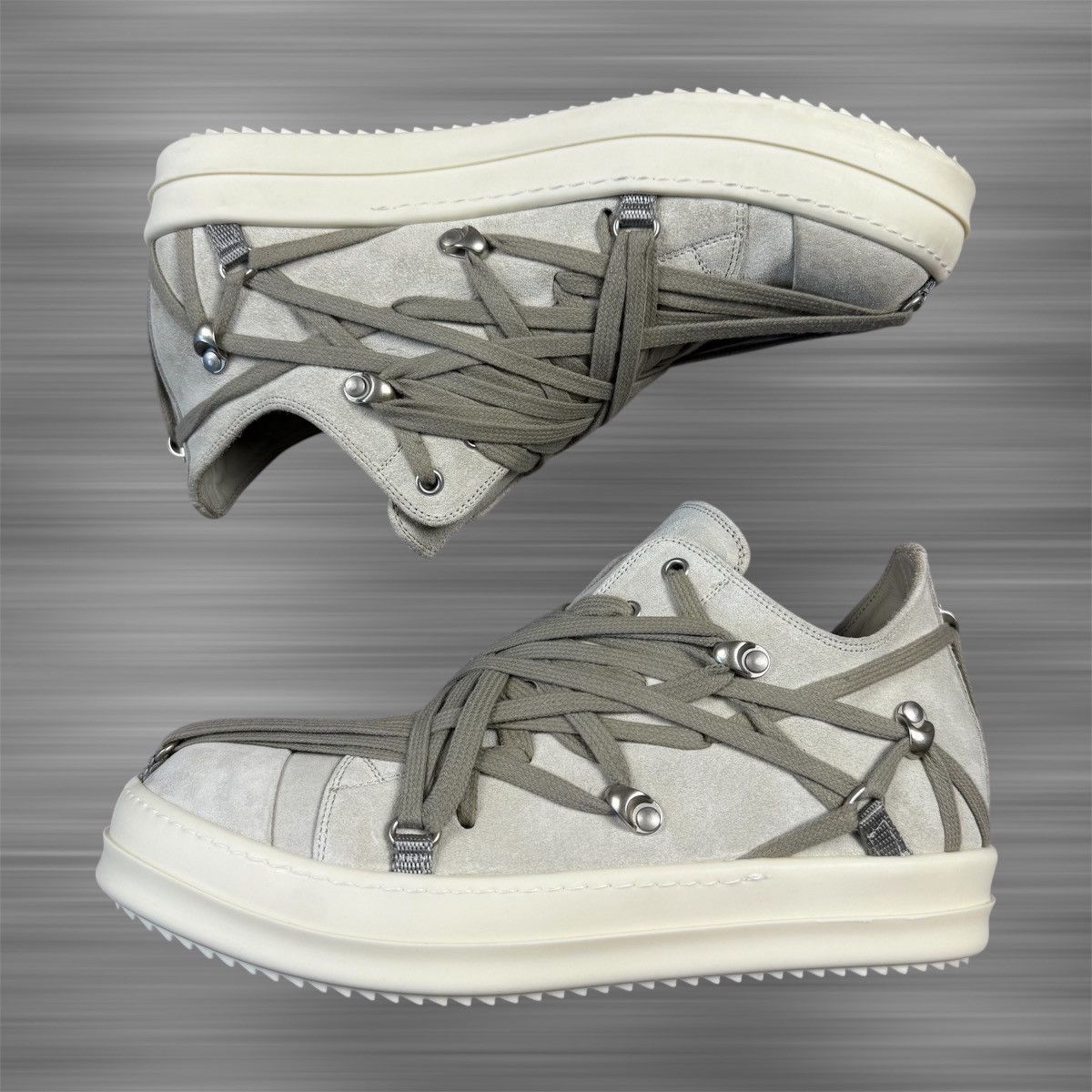 Rick Owens Rick Owens Mainline Hexagram Ramones Low Size US 9.5 / EU 42-43 - 2 Thumbnail