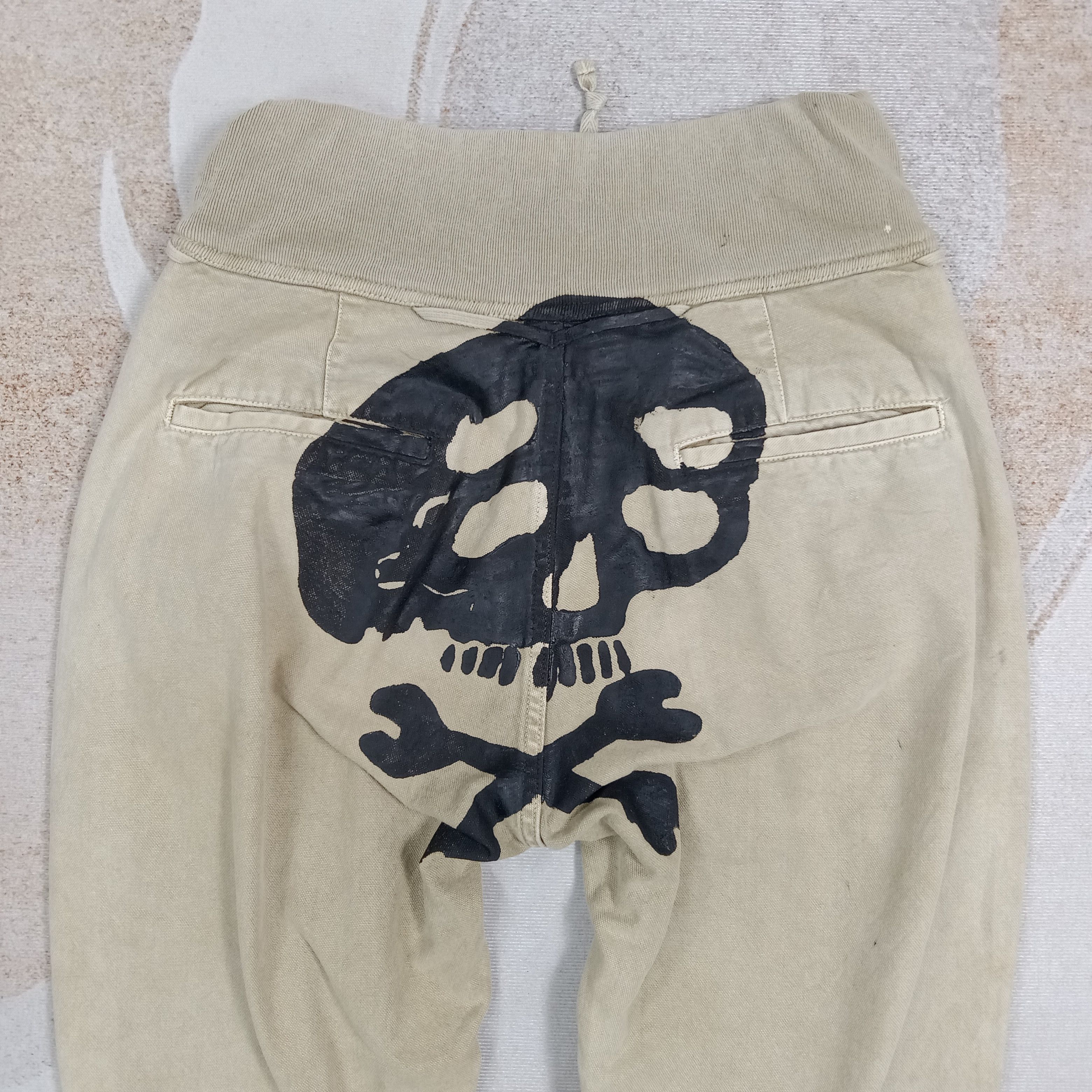 Kapital Capital Japanese Brand Skull Pants C272N27 Size US 31 - 2 Thumbnail