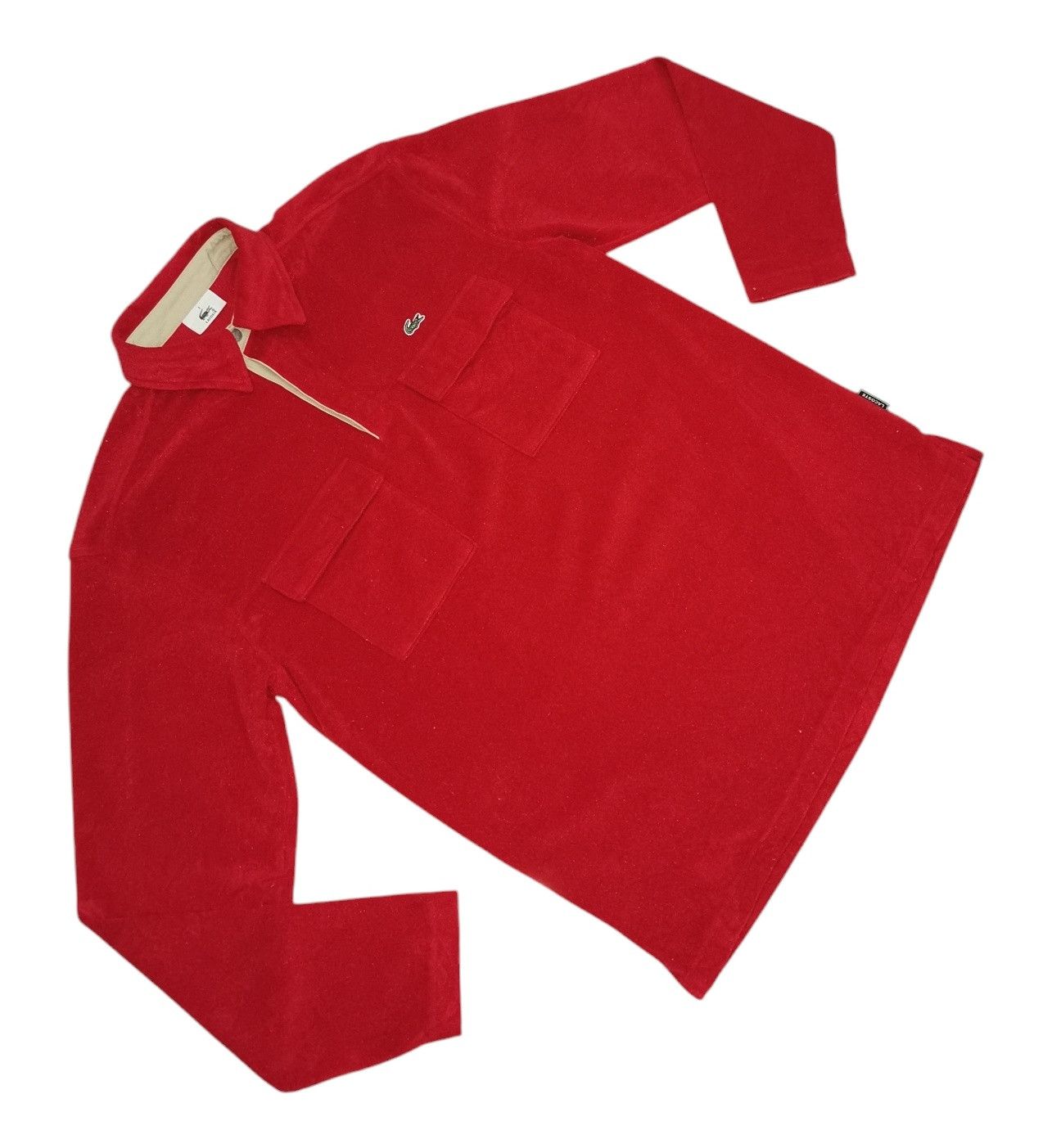 Lacoste Lacoste Velvet Long Sleeve Pocket Shirts Size US S / EU 44-46 / 1 - 4 Thumbnail