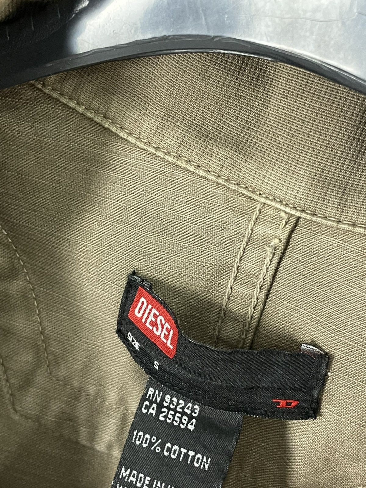 Diesel Vintage Avant Garde Japanese Style Diesel Bondage Jacket Size S / US 4 / IT 40 - 13 Thumbnail