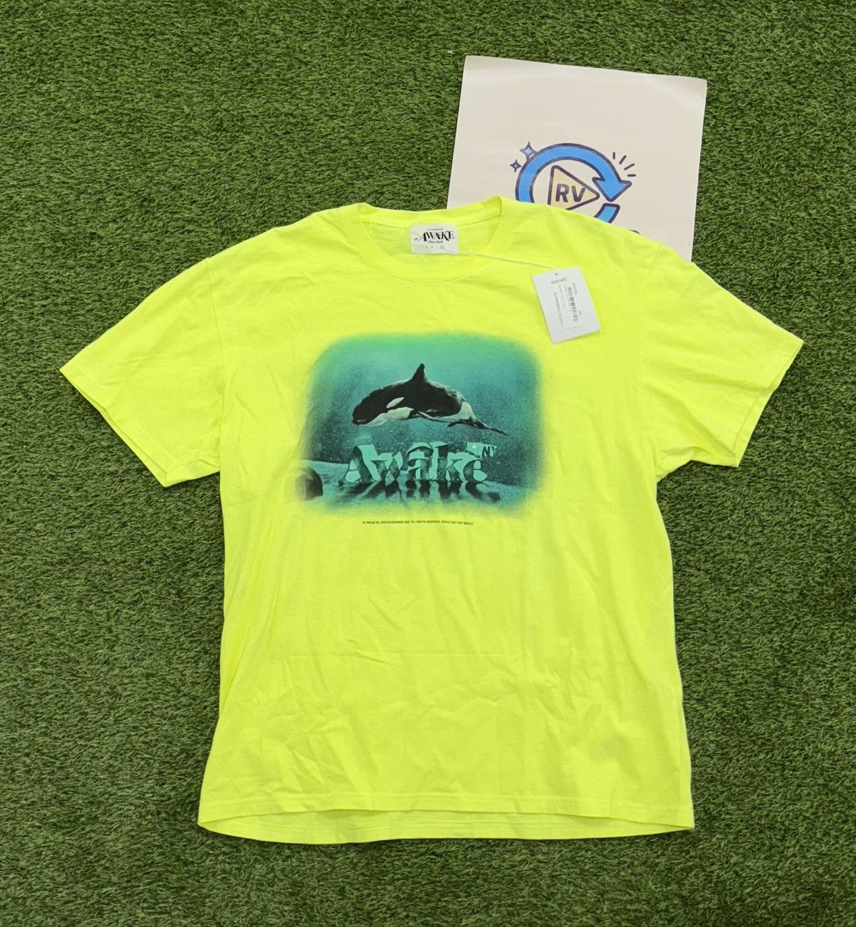 Awake NY AWAKE S/S21 ORCA TEE Size US XL / EU 56 / 4 - 1 Thumbnail
