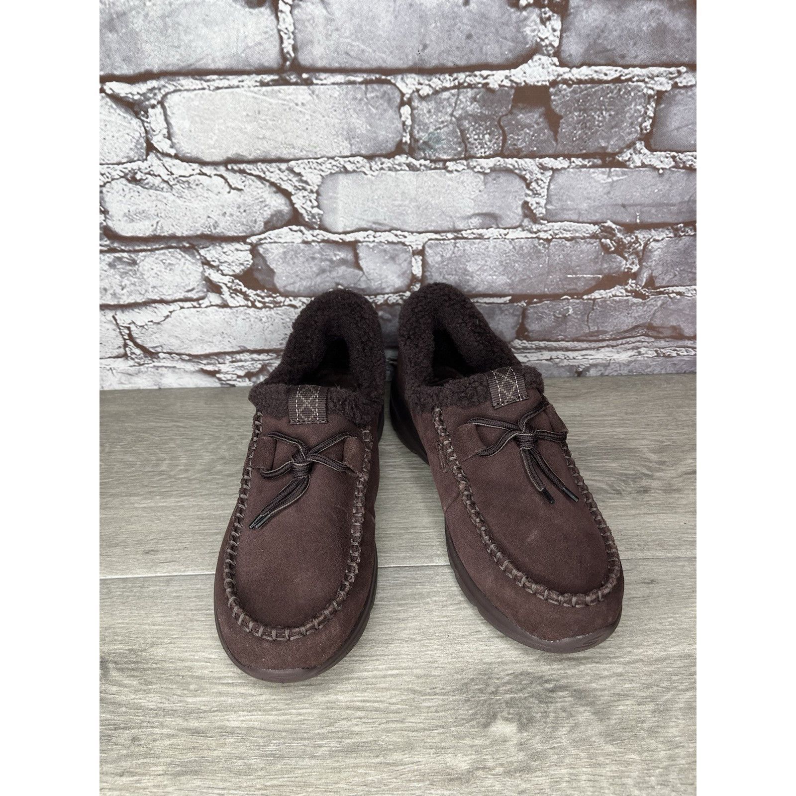 SKECHERS Skechers Glacial Ultra Millie Brown Suede Slip On Comfort Sh Size US 7.5 / IT 37.5 - 4 Thumbnail
