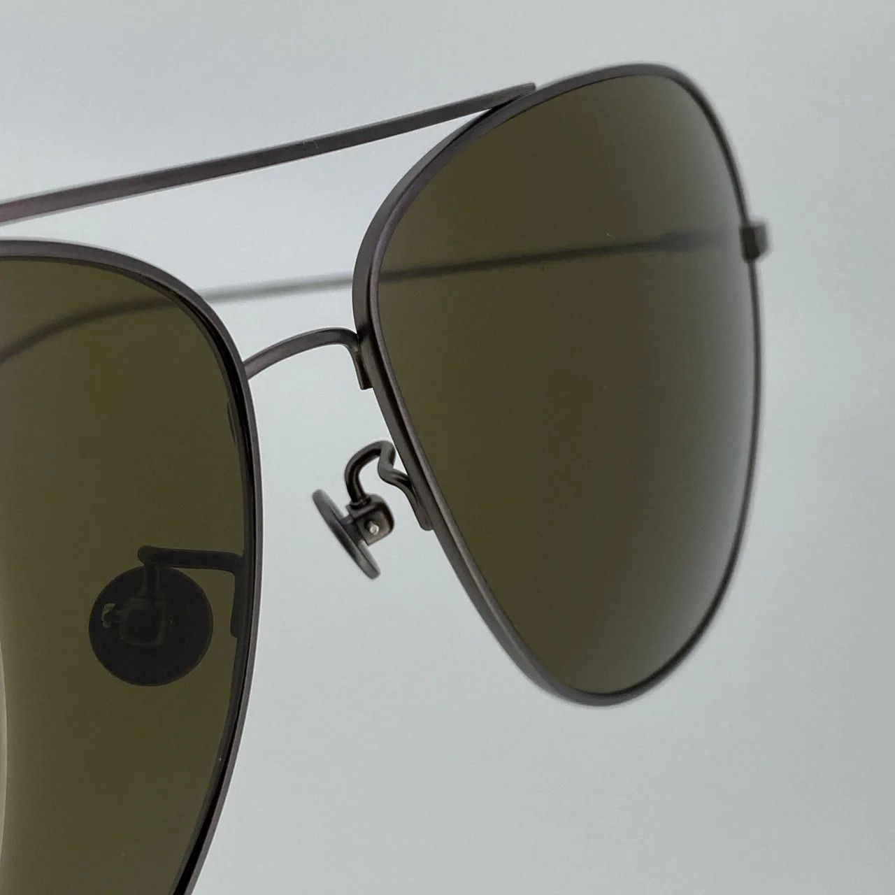 Ann Demeulemeester Ann Demeulemeester Sunglasses Antique Silver and Brown Size ONE SIZE - 4 Thumbnail