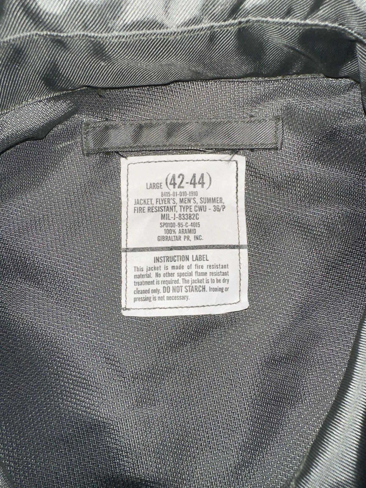 Other US air force bomber jacket gibraltar Size US L / EU 52-54 / 3 - 3 Thumbnail