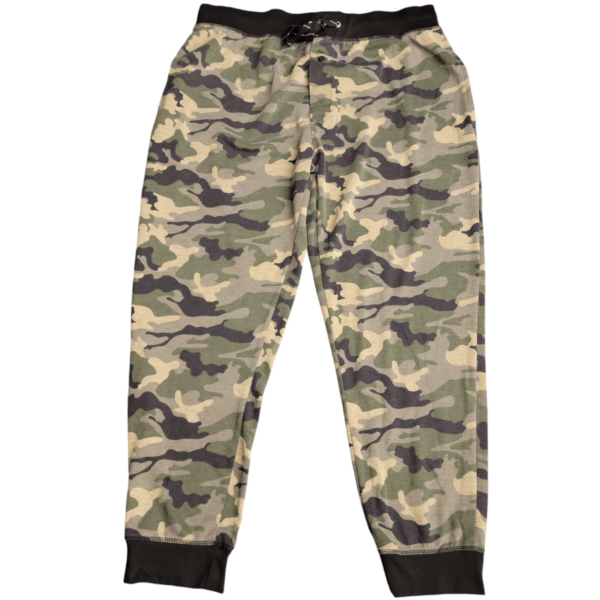 Fruit Of The Loom Fruit of the Loom Camouflage Sweatpants Cropped Ankle Size 34" / US 12 / IT 48 - 3 Thumbnail