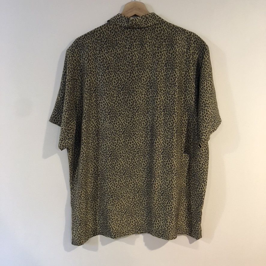 Supreme S/S 2022 Silk Leopard Shirt 'Tan' Size US XL / EU 56 / 4 - 4 Thumbnail