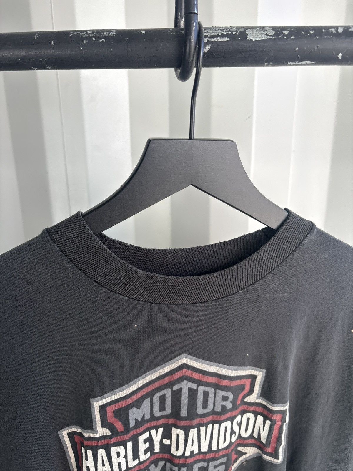Harley Davidson Thrashed Legend Rolls On Faded Shirt Distressed Grunge Size US XL / EU 56 / 4 - 7 Thumbnail