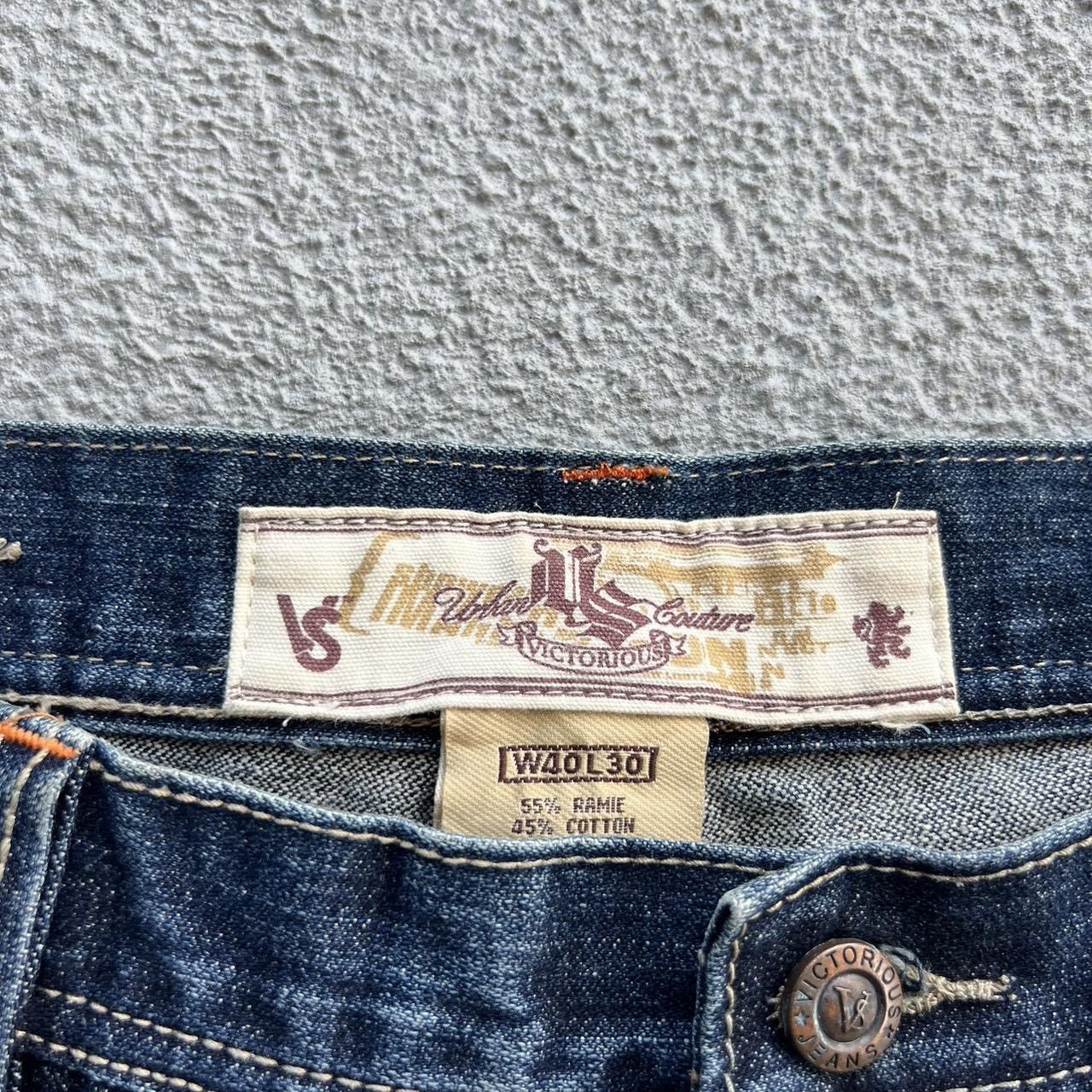 Other Y2K Los Angeles Embossed Jeans Size US 40 / EU 56 - 3 Thumbnail